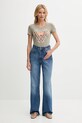 Guess t-shirt W5YI08.J1314 zöld AW25