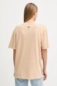 Odzież Guess t-shirt bawełniany W5YI09.K6XN4 beżowy