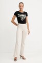 Guess t-shirt W5YI13.J1314 czarny AW25