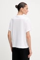 Ρούχα Βαμβακερό μπλουζάκι Guess W5YI17.I3Z14 λευκό