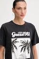 Guess t-shirt in cotone nero W5YI17.I3Z14