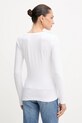 Îmbrăcăminte Guess longsleeve W5YI26.J1314 alb
