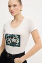 Guess t-shirt ANIMALIER beżowy W5YI27.J1314