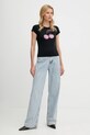 Guess t-shirt W5YI30.K49A1 czarny AW25