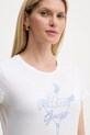 Бавовняна футболка Guess TINI білий W5YI31.K9RM1