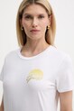 Бавовняна футболка Guess білий W5YI35.K9RM1