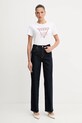 Guess tricou din bumbac W5YI38.I3Z14 alb AW25
