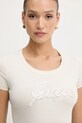 Guess t-shirt beżowy W5YI46.J1314