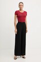 Guess tricou W5YI46.J1314 burgundia AW25