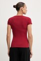 Îmbrăcăminte Guess tricou W5YI46.J1314 burgundia