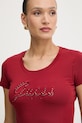 Tričko Guess burgundské W5YI46.J1314