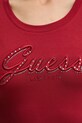 Guess tricou W5YI46.J1314 burgundia
