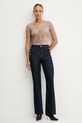 Μπλουζάκι Guess W5YI47.KBYH0 μπεζ AW25