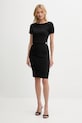 Μπλουζάκι Guess PRISCA W5YP14.KAQL2 μαύρο AW25