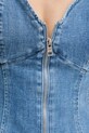 Guess top jeansowy ANIKA W5YH0Z.D4LU0 granatowy