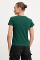 Îmbrăcăminte Pinko tricou din bumbac 100373.A2RE verde