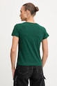 Îmbrăcăminte Pinko tricou din bumbac 100373.A2RE verde