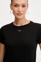 Pinko tricou din bumbac negru 100373.A2RE