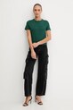 Pinko pamut póló 101752.A2RD zöld AW25