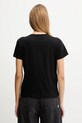 Odzież Pinko t-shirt bawełniany 103320.A2RN czarny