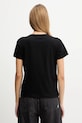 Odzież Pinko t-shirt bawełniany 103320.A2RN czarny