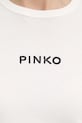Βαμβακερό μπλουζάκι Pinko 105728.A2US λευκό