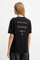 Odzież Pinko t-shirt bawełniany 105526.A2RM czarny