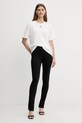 Βαμβακερό μπλουζάκι Pinko 105665.A2IB λευκό AW25