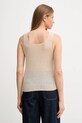 Odzież United Colors of Benetton top z wełną 109PDH01F beżowy