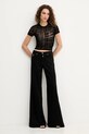 Тениска Versace Jeans Couture 79HAH602.JS490 черен AW25