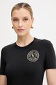 Тениска Versace Jeans Couture черен 79HAHT01.CJ03T