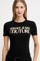Футболка Versace Jeans Couture чёрный 79HAHT02.CJ03T