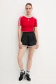 adidas Originals tricou copii 3-Stripes JD0303 rosu AW25