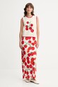 Never Fully Dressed kamizelka Tomato NFDKN664 beżowy AW25