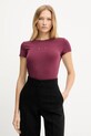Armani Exchange t-shirt pozostałe bordowy XW001458.AF16294