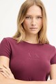 Armani Exchange t-shirt bordowy XW001458.AF16294