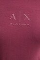 Armani Exchange t-shirt XW001458.AF16294 bordowy