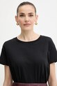 Armani Exchange t-shirt bawełniany czarny XW001356.AF10356