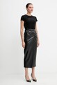Хлопковая футболка Armani Exchange XW001357.AF10356 чёрный AW25