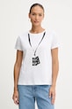 Odzież Armani Exchange t-shirt bawełniany XW001361.AF10356 biały