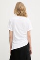 Ρούχα Βαμβακερό μπλουζάκι Victoria Beckham 1325JTS006496A λευκό
