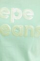 Хлопковая футболка Pepe Jeans PL506113 зелёный