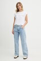 Хлопковая футболка Pepe Jeans PL506121 белый AW25
