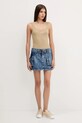 Топ Guess Jeans W5YP35.KA0H1 бежевий AW25