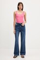 Топ Guess Jeans W5YP35.KA0H1 розовый AW25