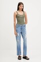 Top Guess Jeans W5YP35.KA0H1 zelena AW25