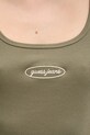 Top Guess Jeans W5YP35.KA0H1 zelena