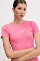Guess Jeans tricou roz W5YP37.KA0H1