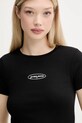 Guess Jeans t-shirt czarny W5YP37.KA0H1