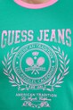 Tričko Guess Jeans W5YI03.J1314 tyrkysová